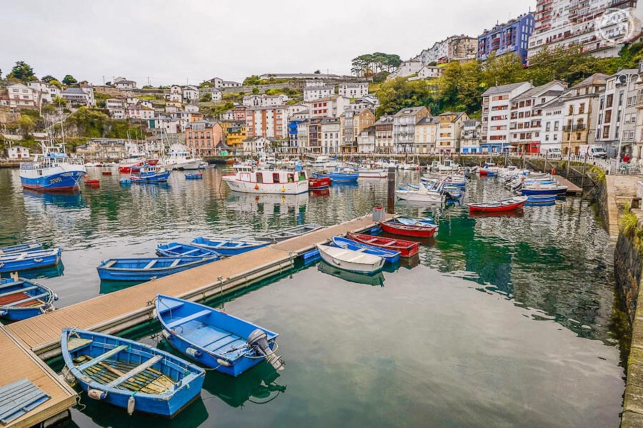 Room In Lodge - Double And Single Room - Pension Oria 1 Luarca Eksteriør bilde